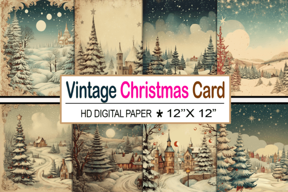 Download Vintage Christmas Card - Christmas Collection