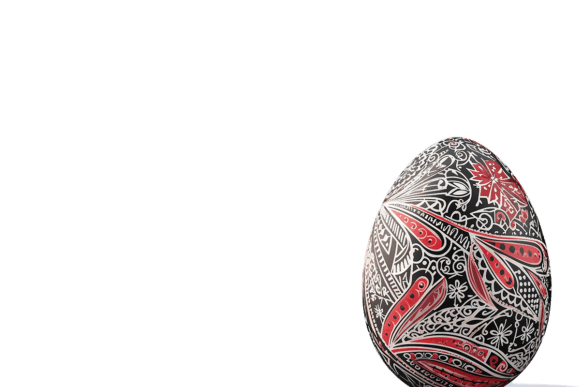 Download Red and Black Easter Egg - Red Collection